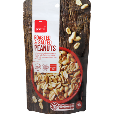 Pam’s Salted and Roasted Peanuts
