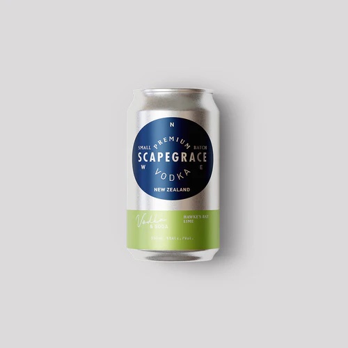 Scapegrace -Vodka & Soda- With Hawkes Bay Lime